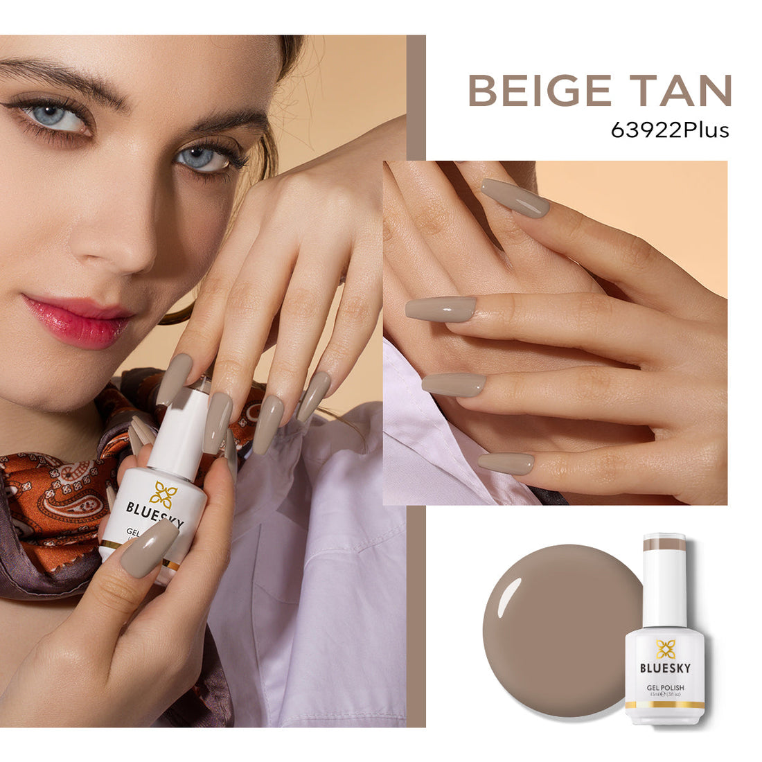 Gel Nail Polish | Classic PLUS | BEIGE TAN