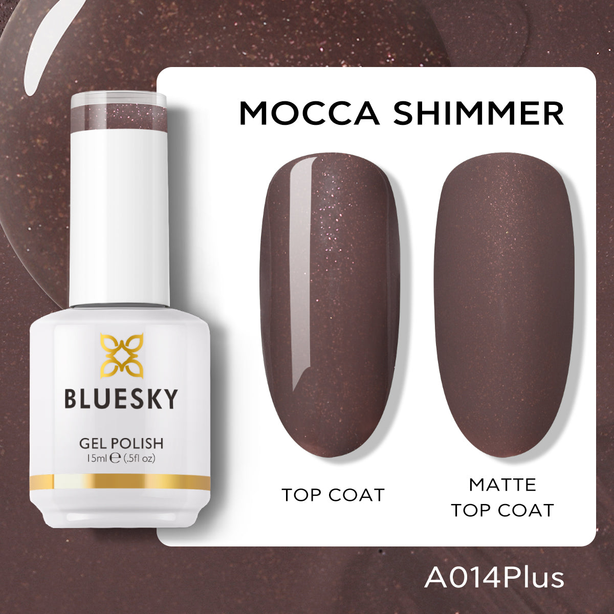 Gel Nail Polish | Classic PLUS | MOCCA SHIMMER