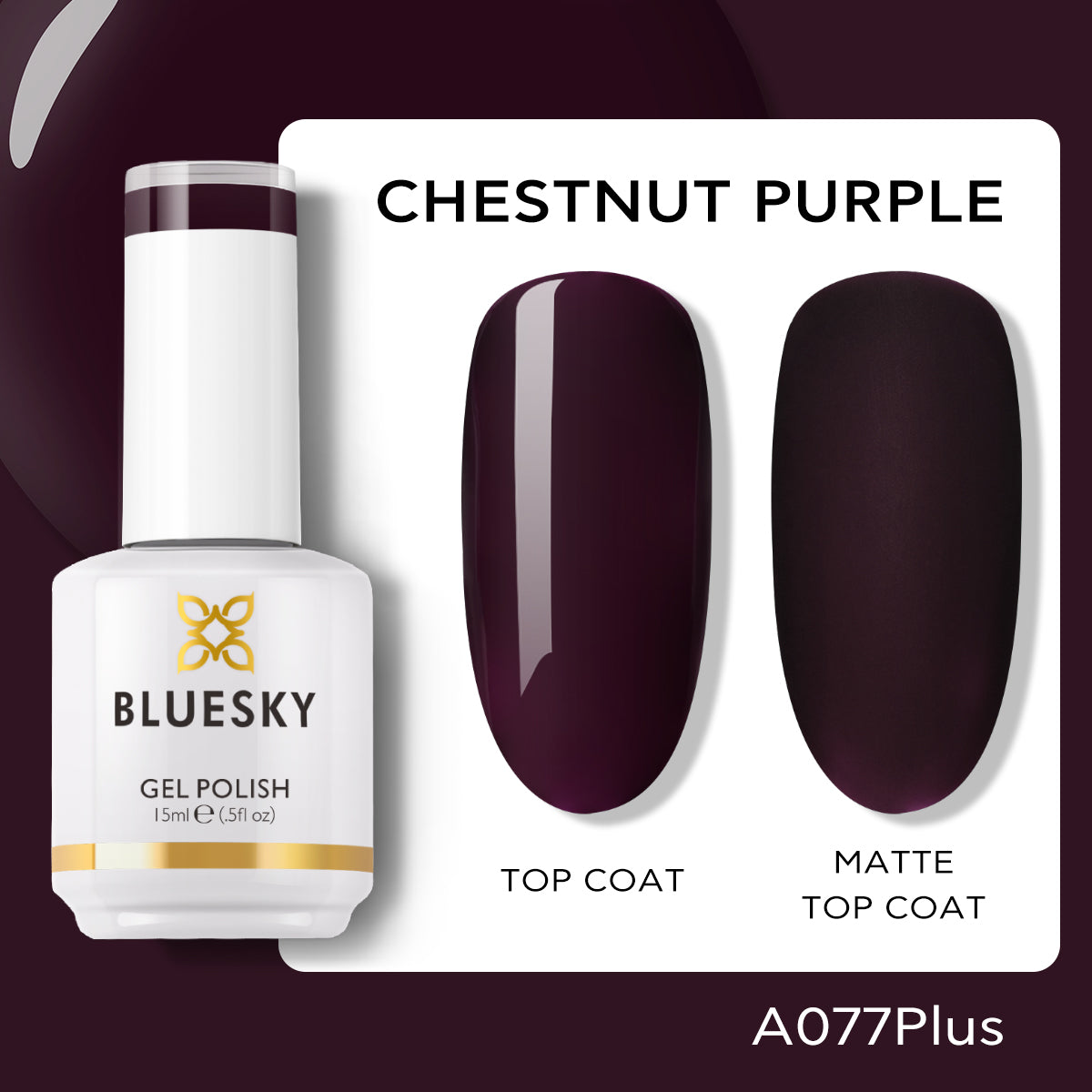 Gel Nail Polish | Classic PLUS | CHESTNUT PURPLE