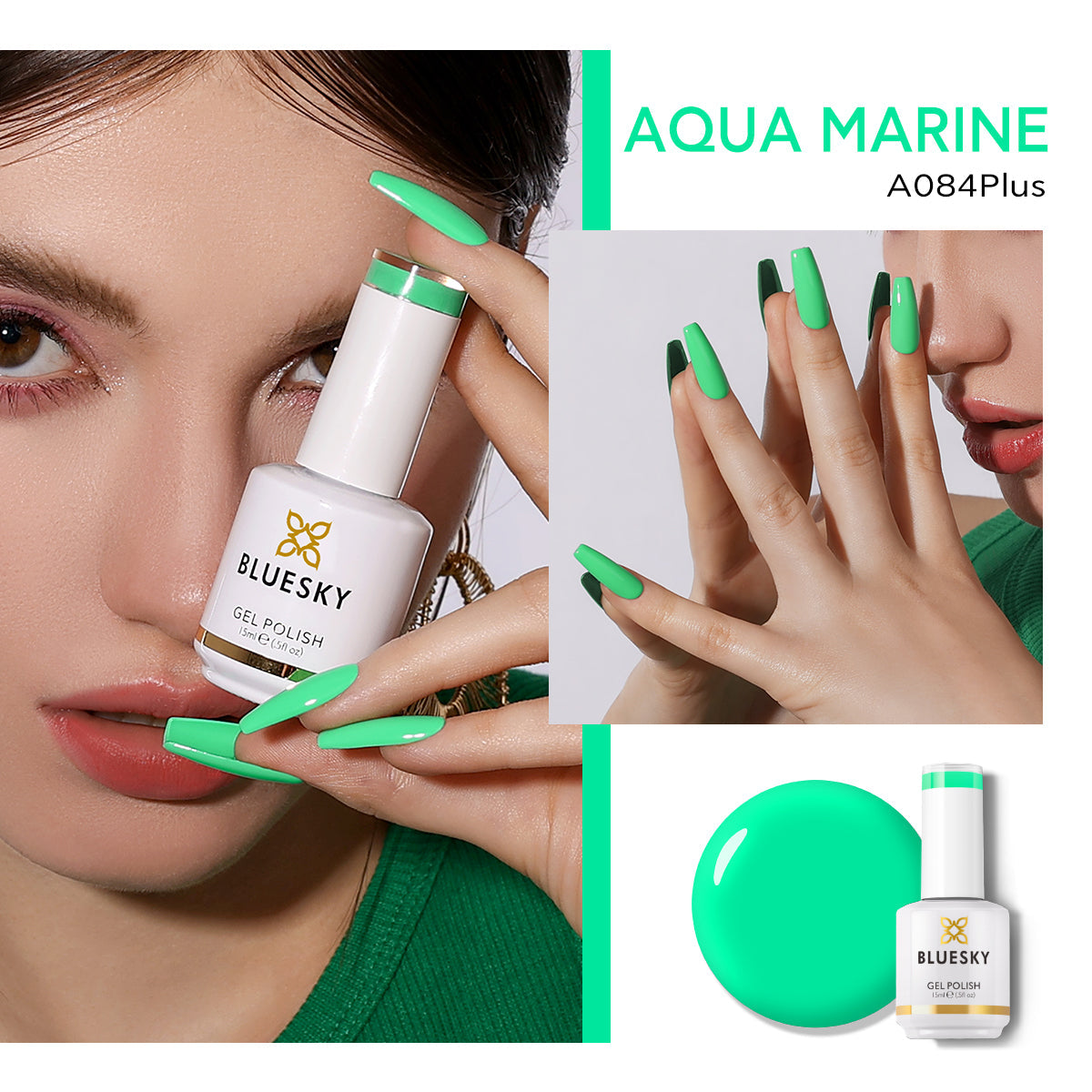 Gel Nail Polish | Classic PLUS | AQUA MARINE