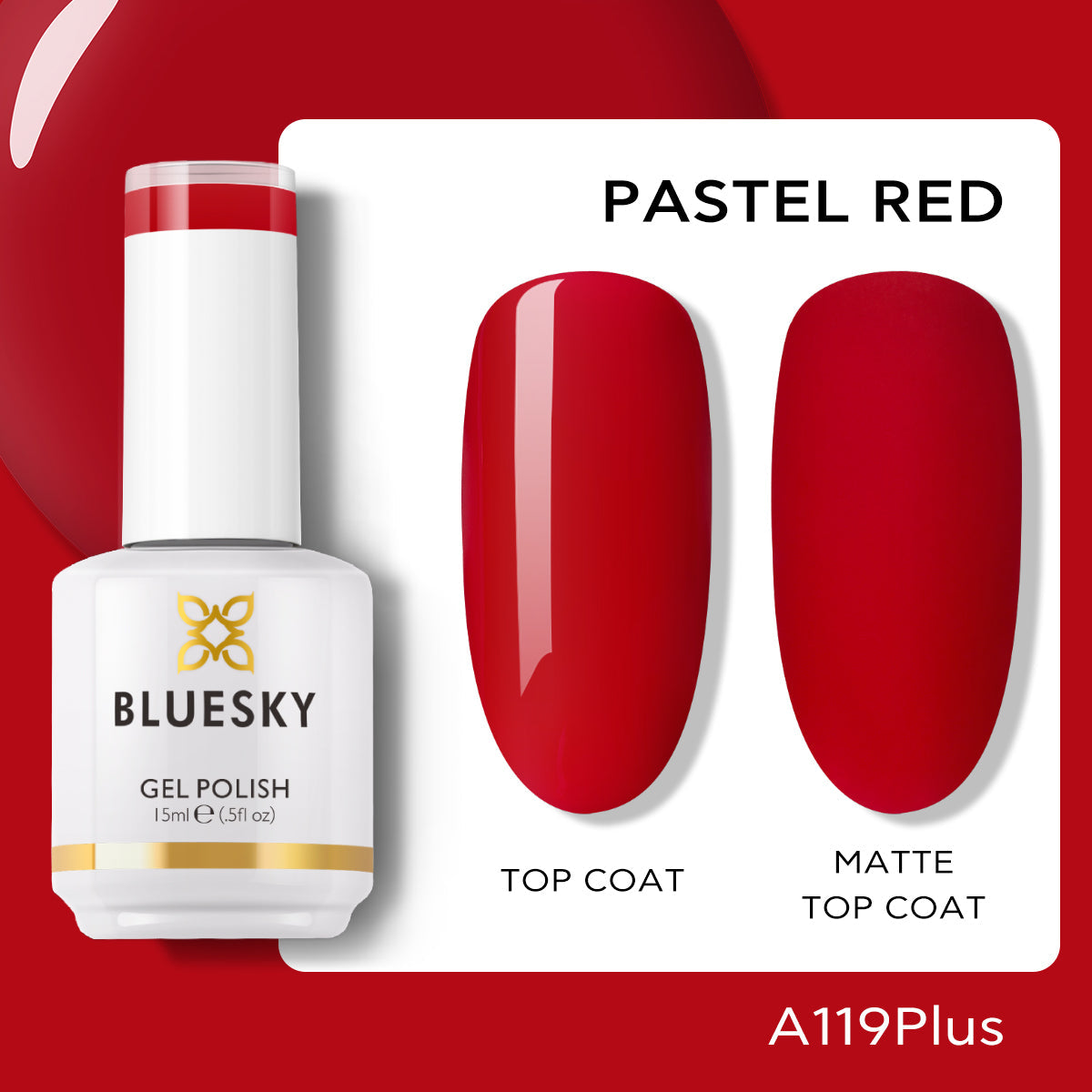 Gel Nail Polish | Classic PLUS | PASTEL RED