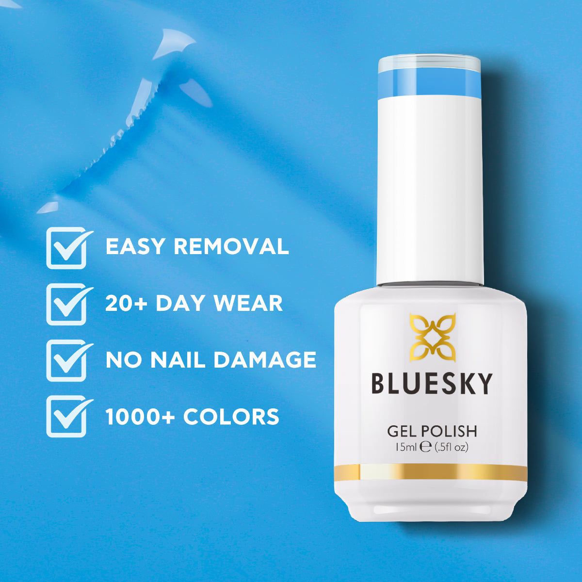 Gel Nail Polish | Classic PLUS | SEASIDE BLUE