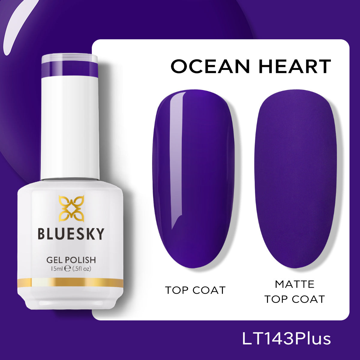 Gel Nail Polish | Classic PLUS | OCEAN HEART