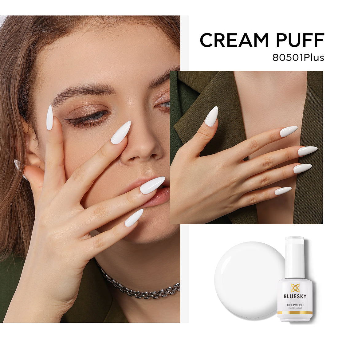 Gel Nail Polish | Classic PLUS | CREAM PUFF