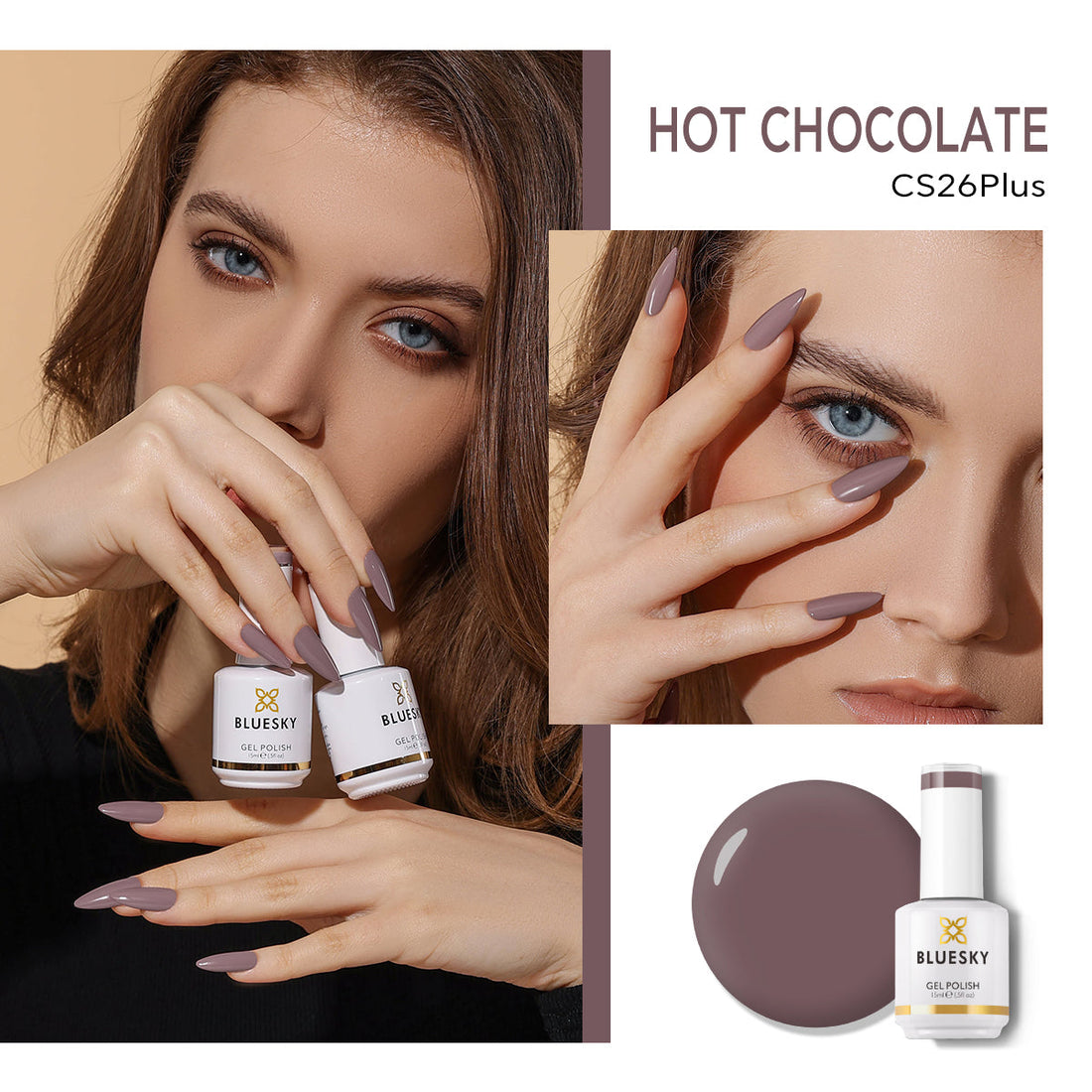 Gel Nail Polish | Classic PLUS | HOT CHOCOLATE