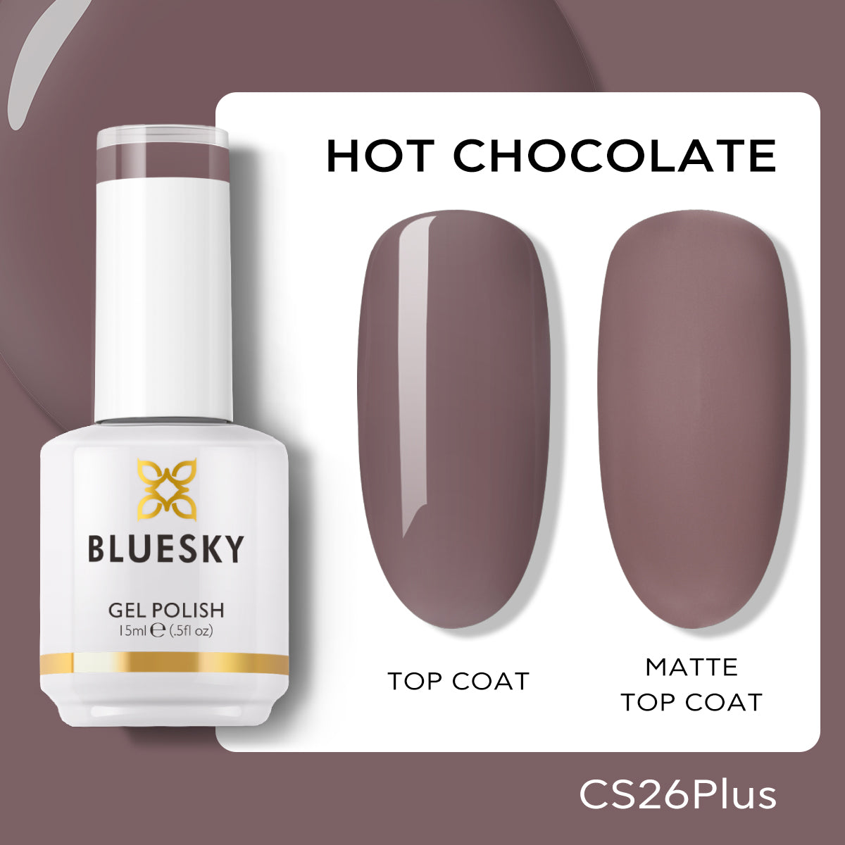 Gel Nail Polish | Classic PLUS | HOT CHOCOLATE