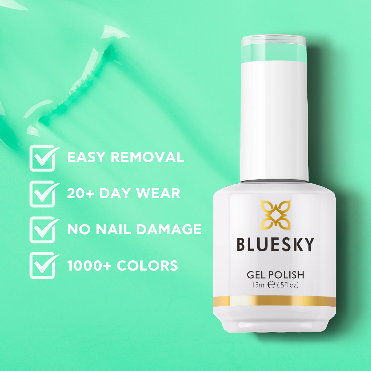 Gel Nail Polish | Classic PLUS | GROOVY GREEN