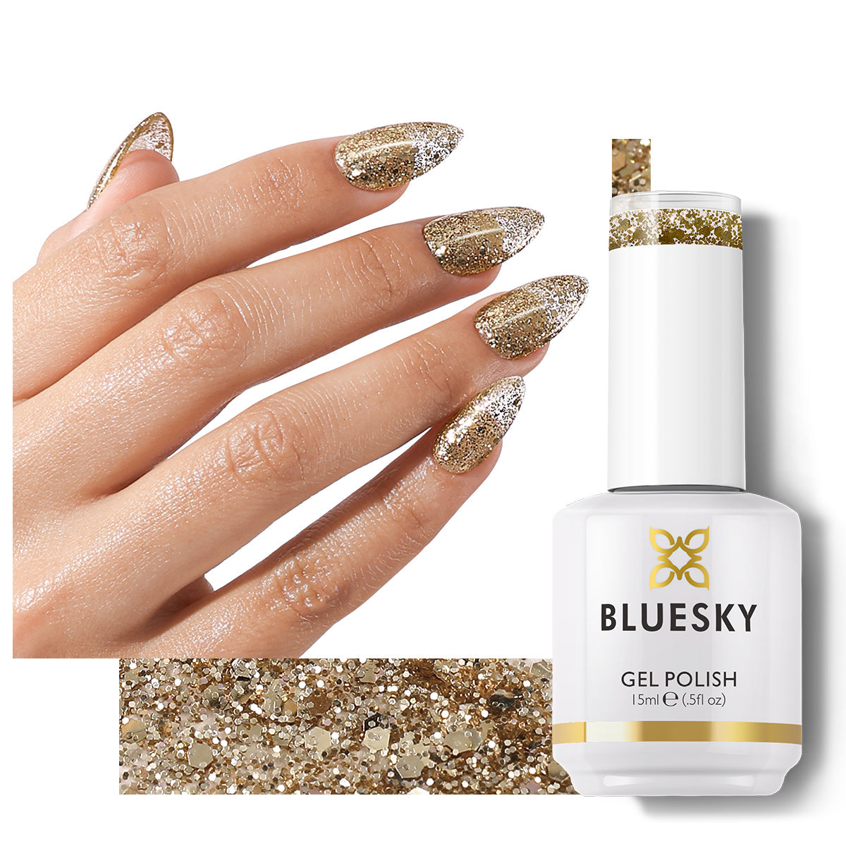 Gel Nail Polish | Classic PLUS | GOLD BUTTON