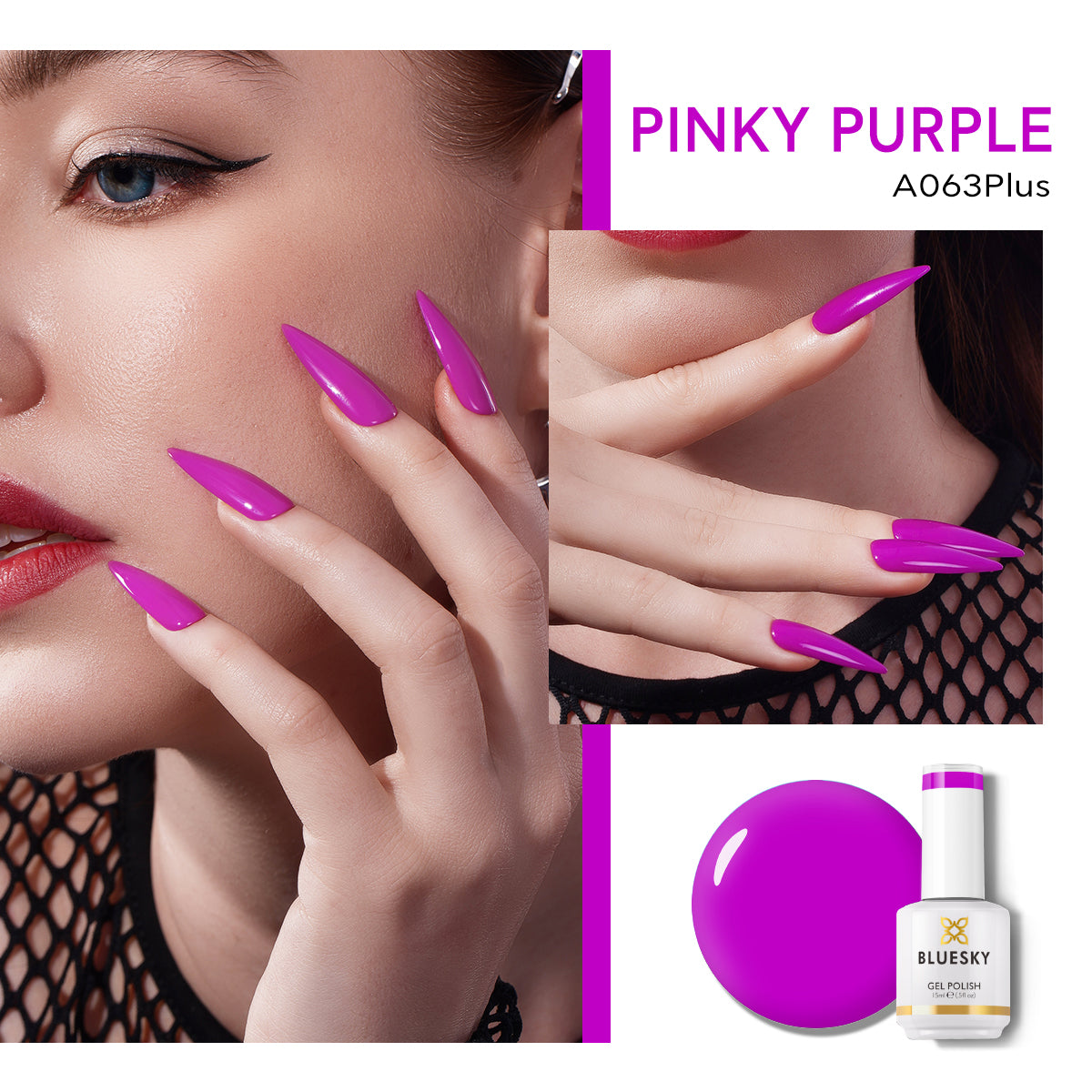 Gel Nail Polish | Classic PLUS | PINKY PURPLE