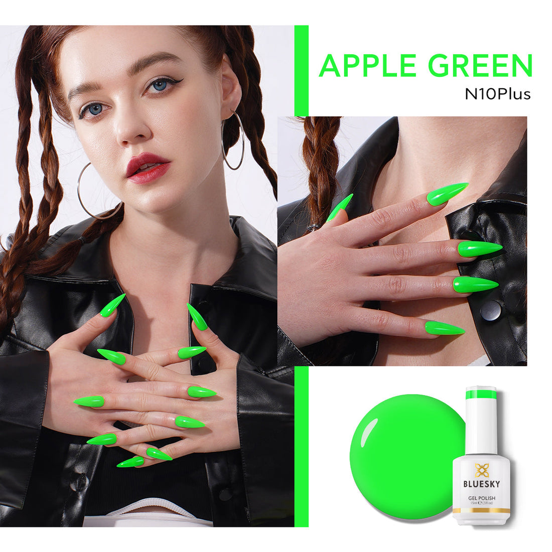 Gel Nail Polish | Classic PLUS | APPLE GREEN