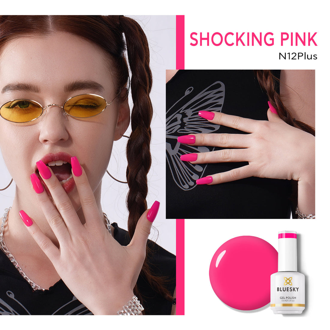 Gel Nail Polish | Classic PLUS | SHOCKING PINK