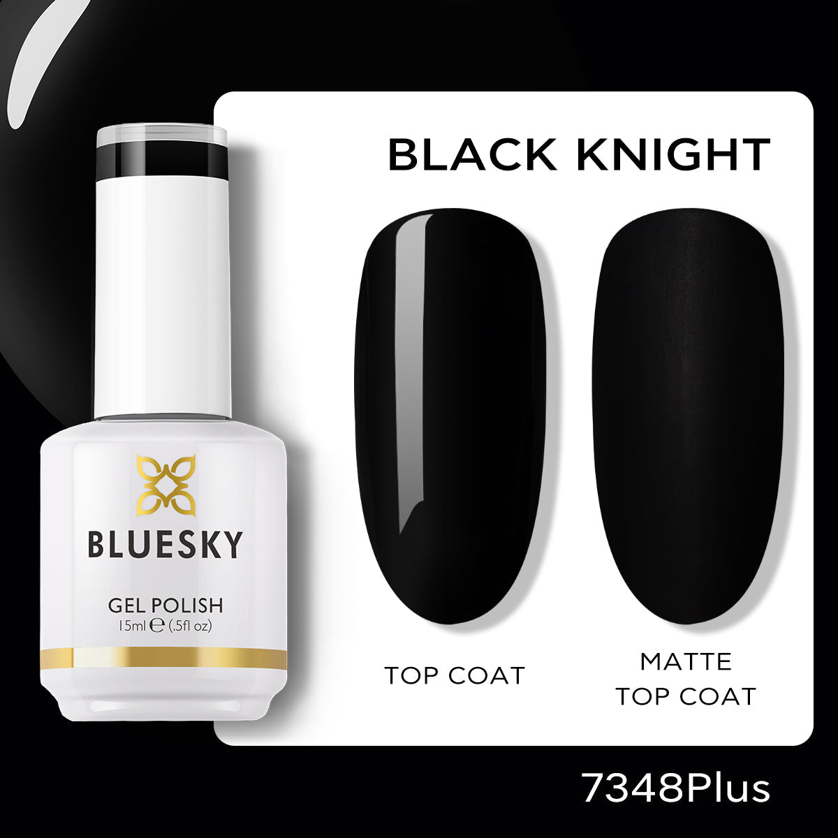 Gel Nail Polish | Classic PLUS | BLACK KNIGHT