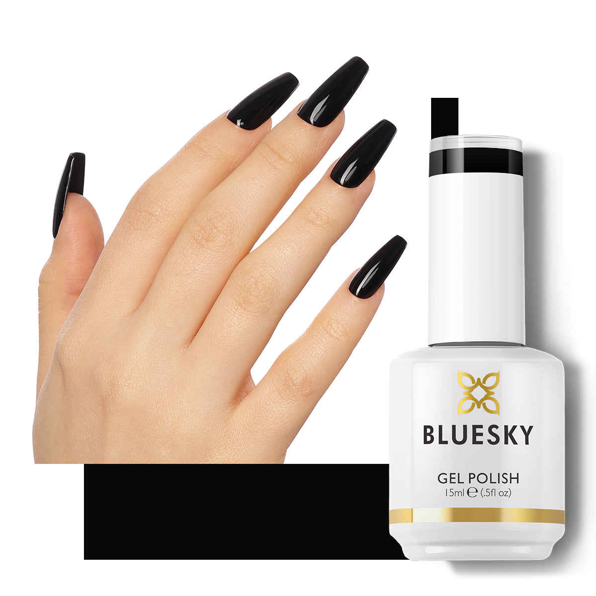 Gel Nail Polish | Classic PLUS | BLACK KNIGHT