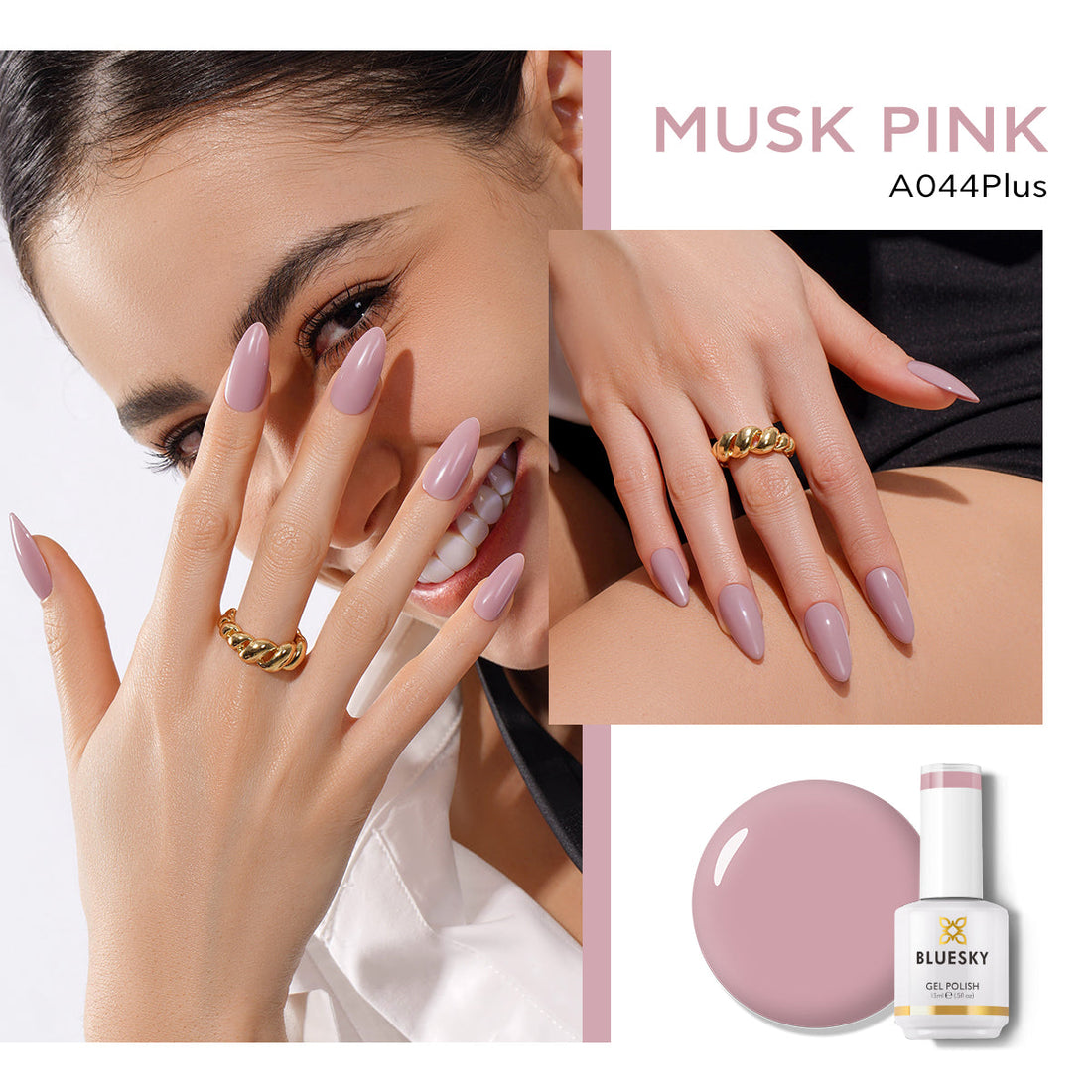 Gel Nail Polish | Classic PLUS | MUSK PINK