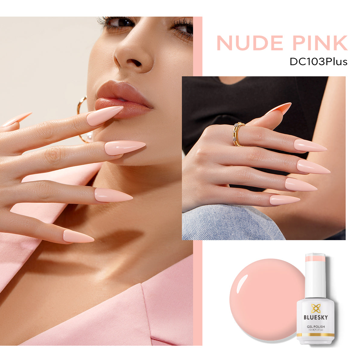 Gel Nail Polish | Classic PLUS | NUDE PINK