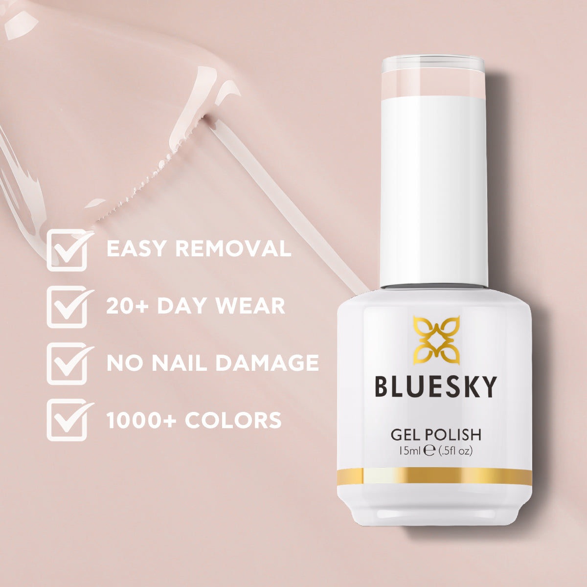 Gel Nail Polish | Classic PLUS | NUDE SUNDAY