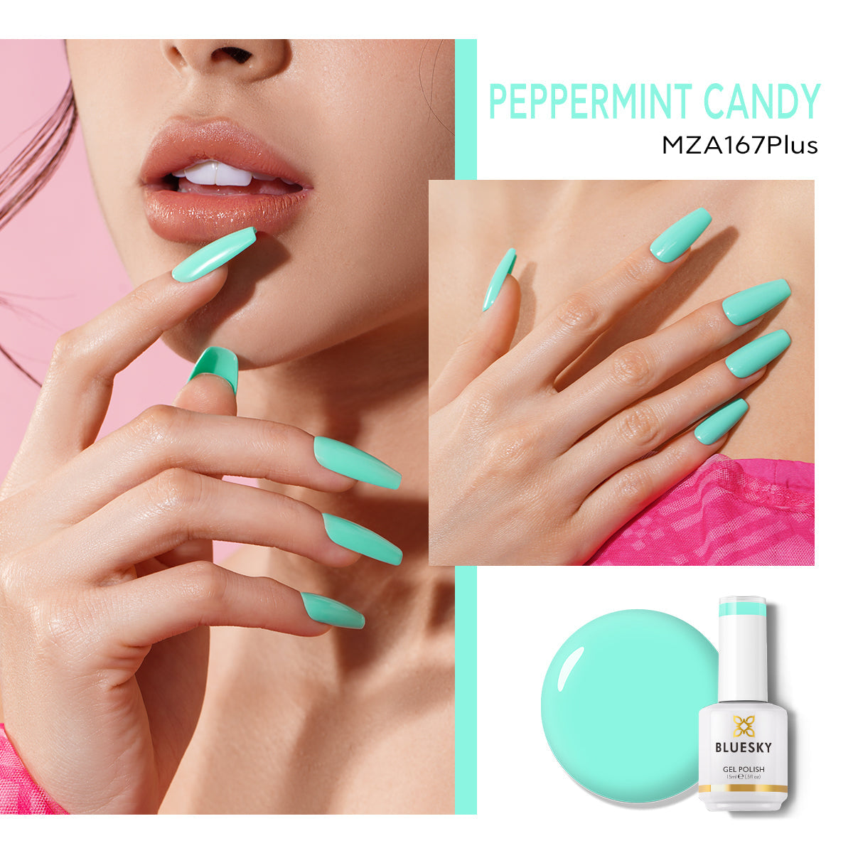 Gel Nail Polish | Classic PLUS | PEPPERMINT CANDY