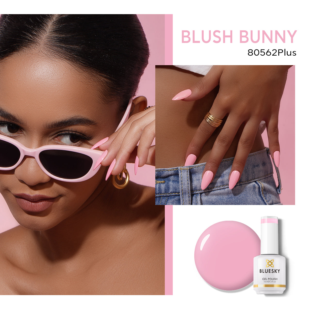 Gel Nail Polish | Classic PLUS | BLUSH BUNNY