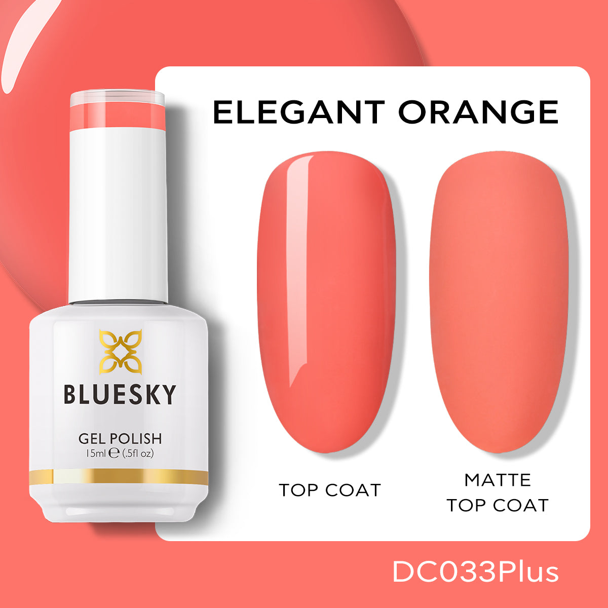 Gel Nail Polish | Classic PLUS | ELEGANT ORANGE