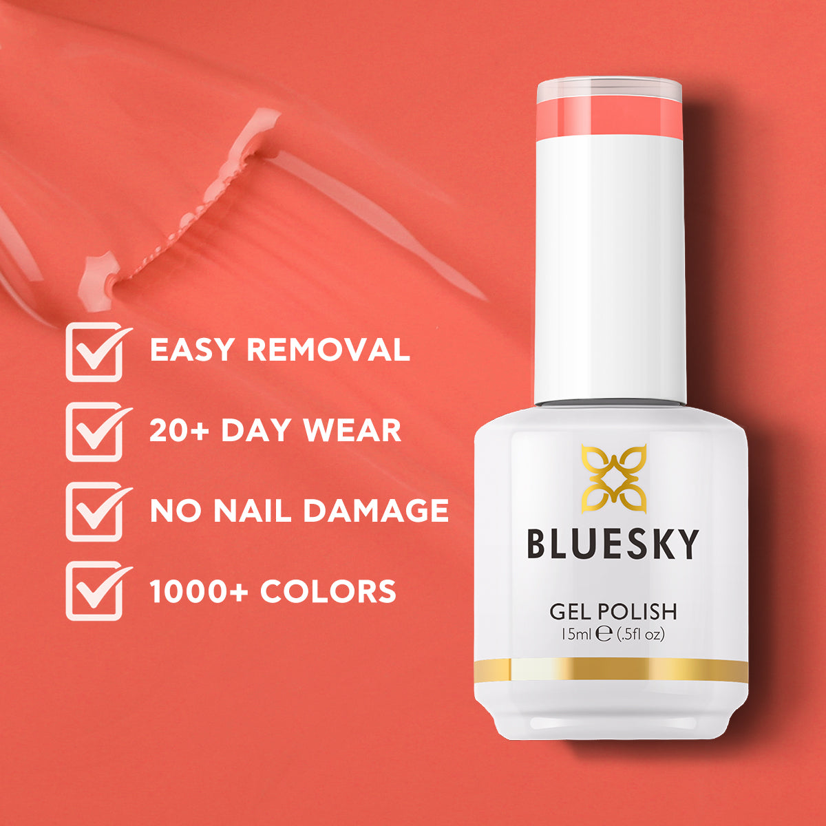 Gel Nail Polish | Classic PLUS | ELEGANT ORANGE