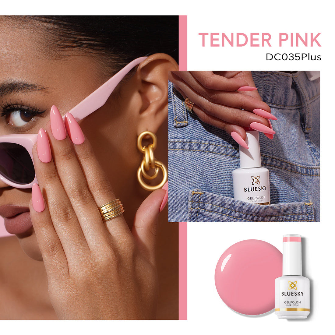 Gel Nail Polish | Classic PLUS | TENDER PINK