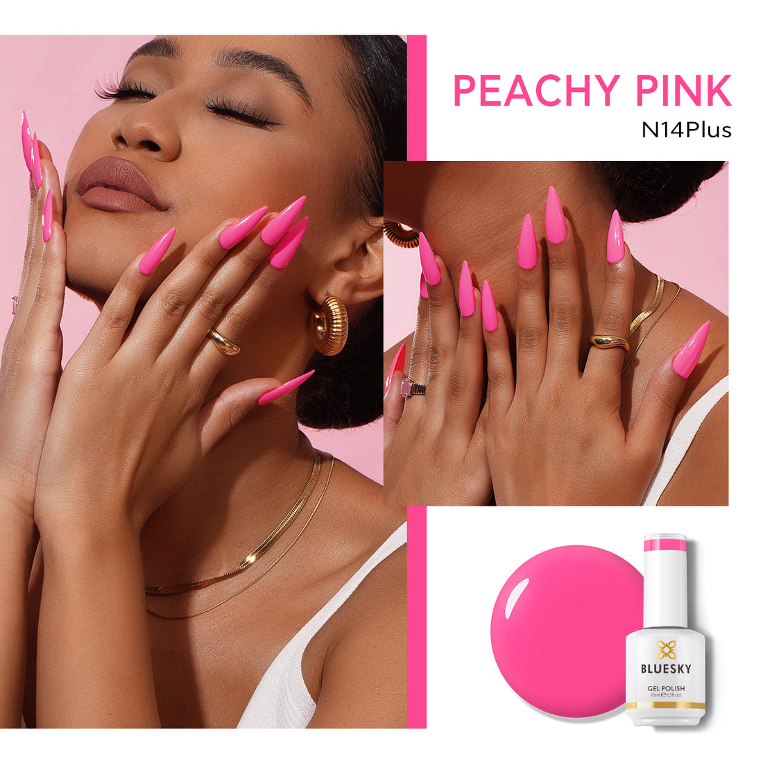 Gel Nail Polish | Classic PLUS | PEACHY PINK