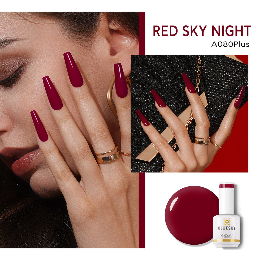 Gel Nail Polish | Classic PLUS | RED SKY NIGHT