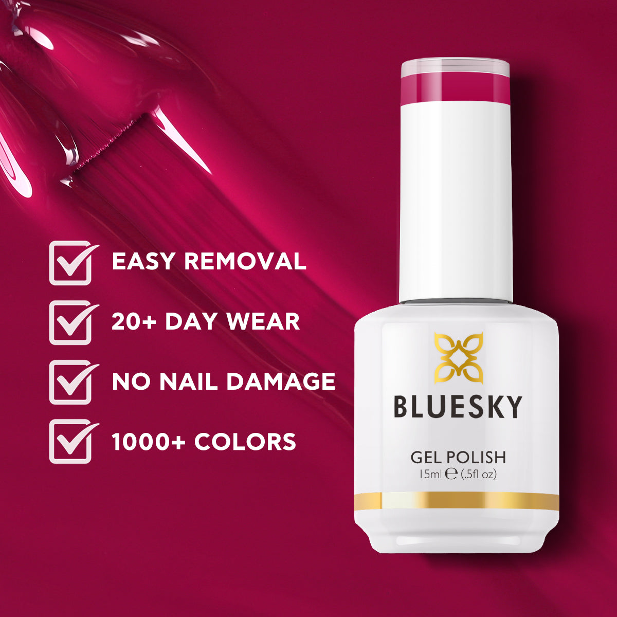 Gel Nail Polish | Classic PLUS | LIPSTICK RED