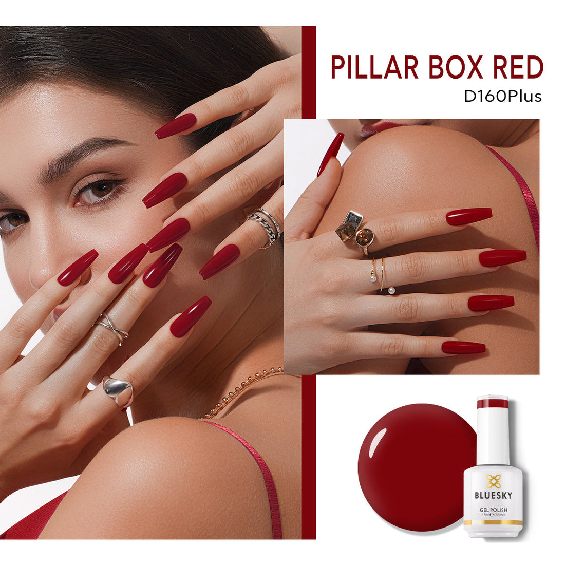 Gel Nail Polish | Classic PLUS | PILLAR BOX RED