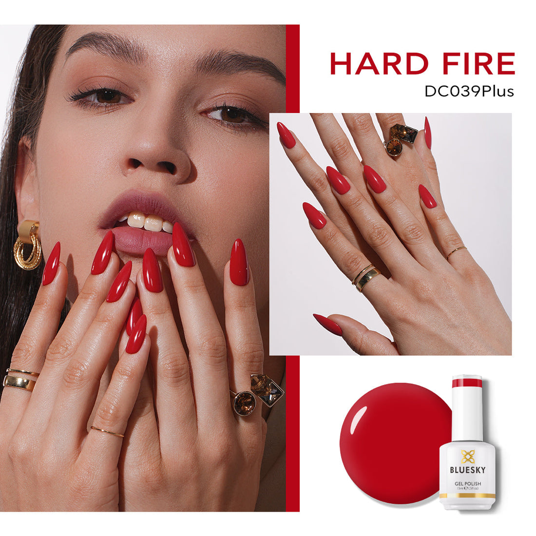 Gel Nail Polish | Classic PLUS | HARD FIRE