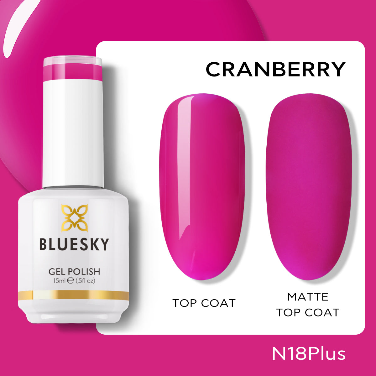 Gel Nail Polish | Classic PLUS | CRANBERRY