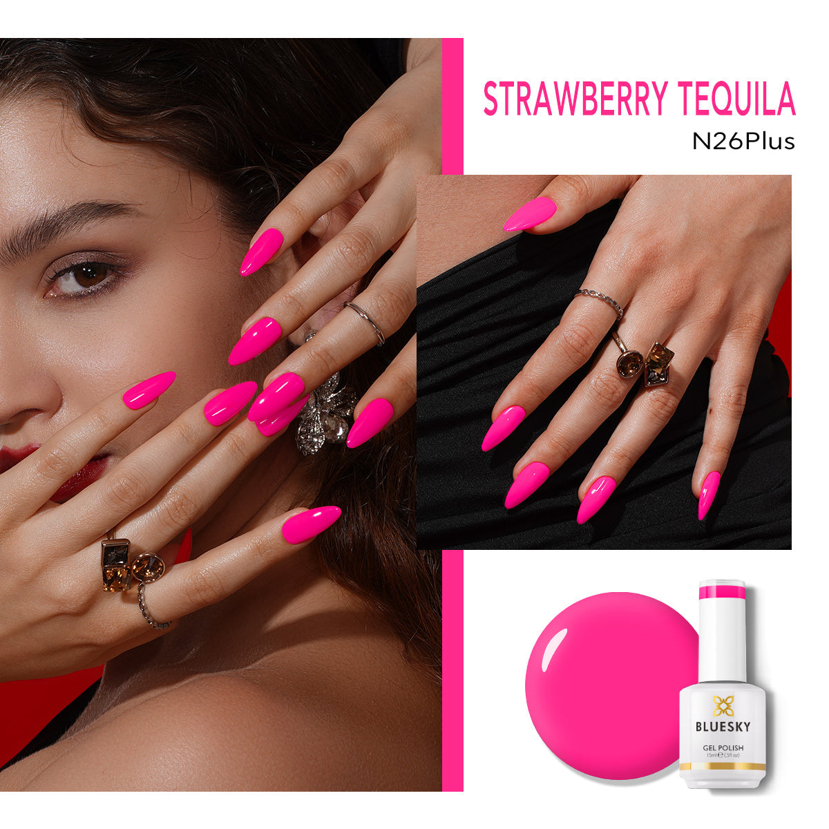 Gel Nail Polish | Classic PLUS | STRAWBERRY TEQUILA