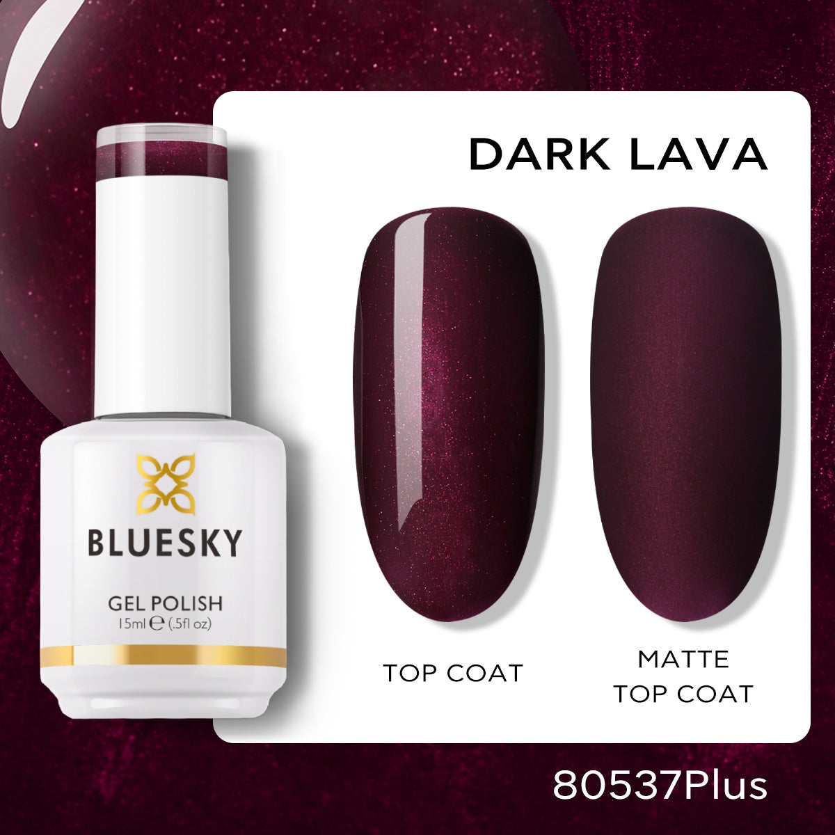 Gel Nail Polish | Classic PLUS | DARK LAVA