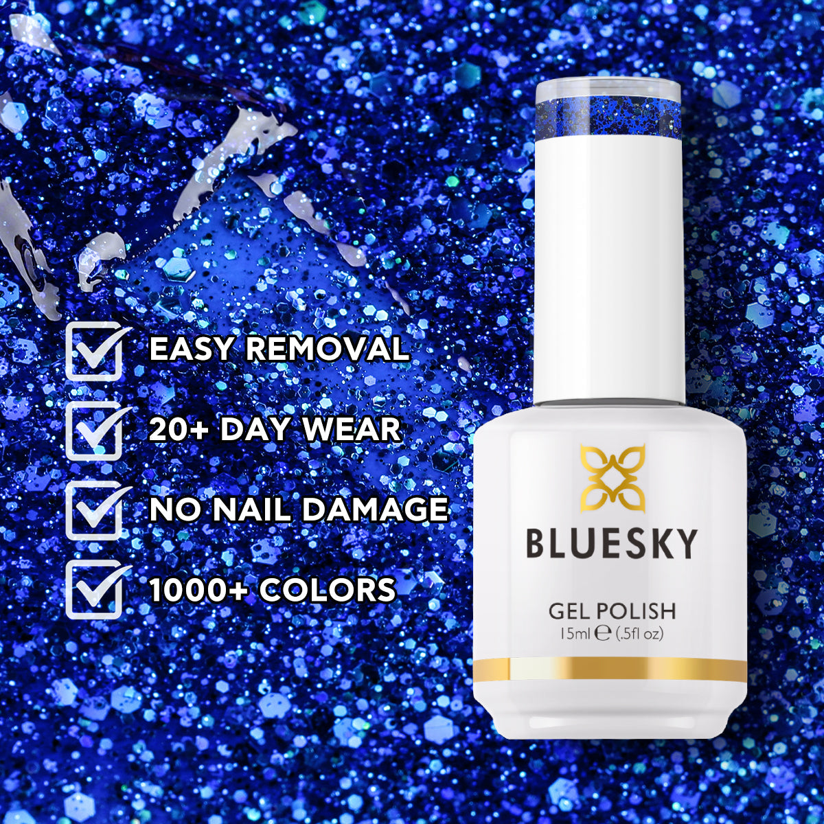 Gel Nail Polish | Classic PLUS | DEEP ROYAL BLUE