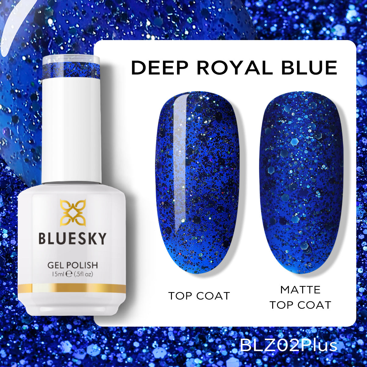 Gel Nail Polish | Classic PLUS | DEEP ROYAL BLUE