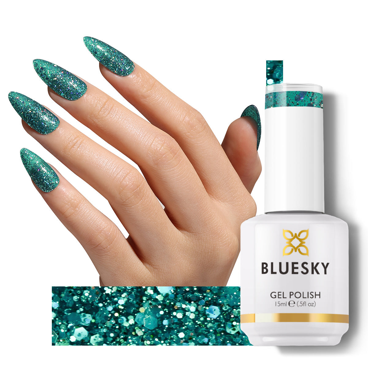 Gel Nail Polish | Classic PLUS | TEAL BLUE GREEN