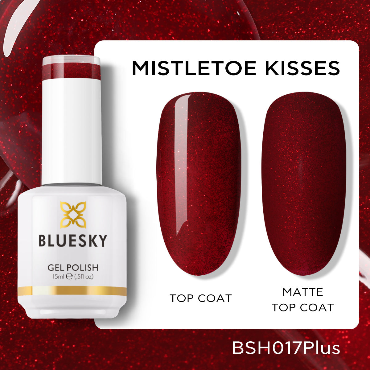 Gel Nail Polish | Classic PLUS | MISTLETOE KISSES