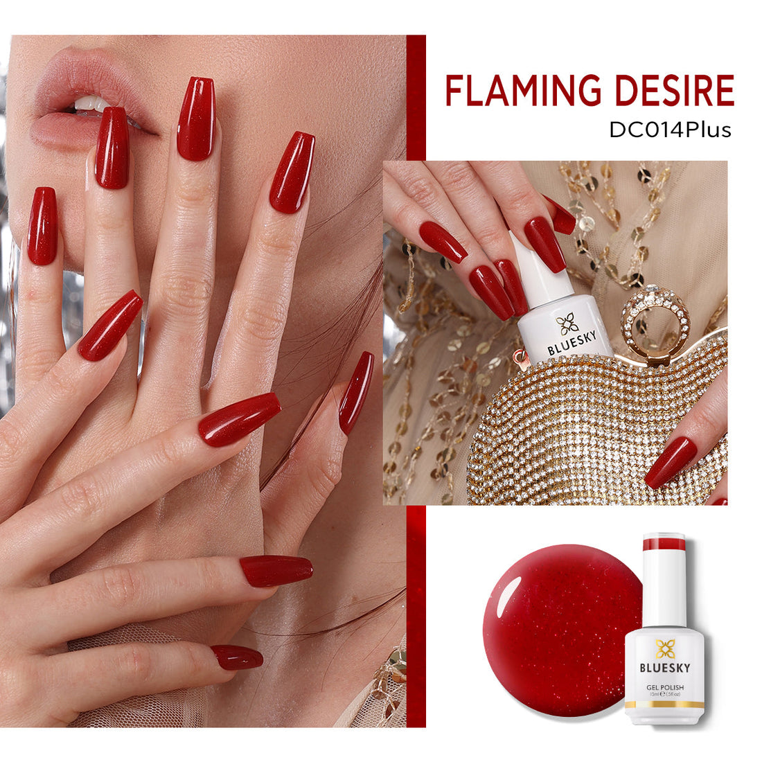 Gel Nail Polish | Classic PLUS | FLAMING DESIRE