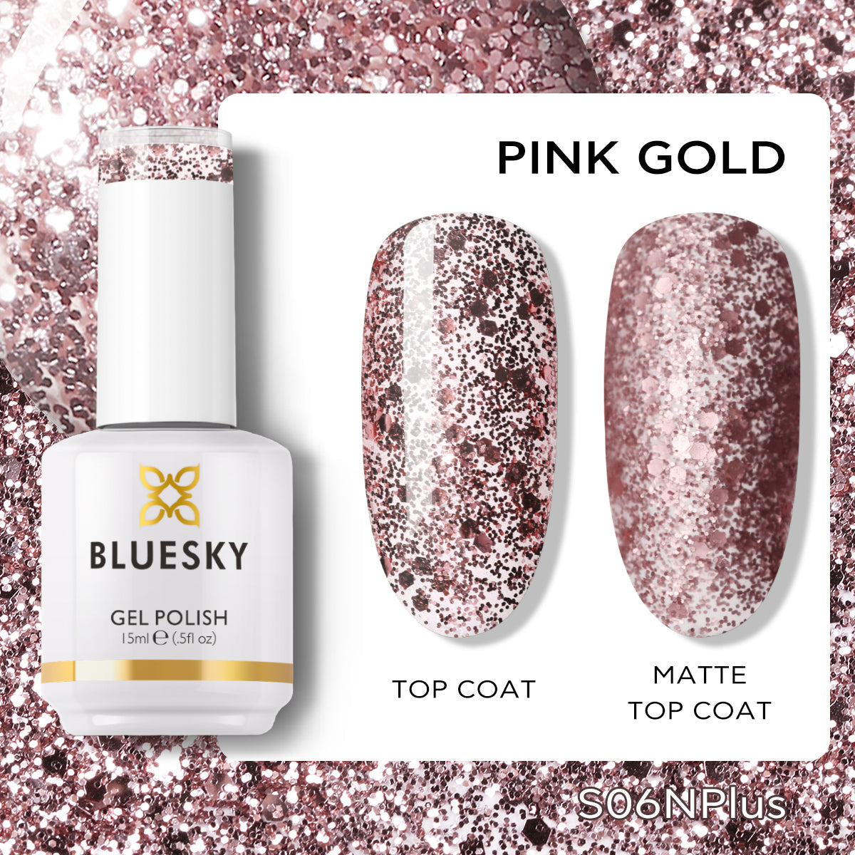 Gel Nail Polish | Classic PLUS | PINK GOLD