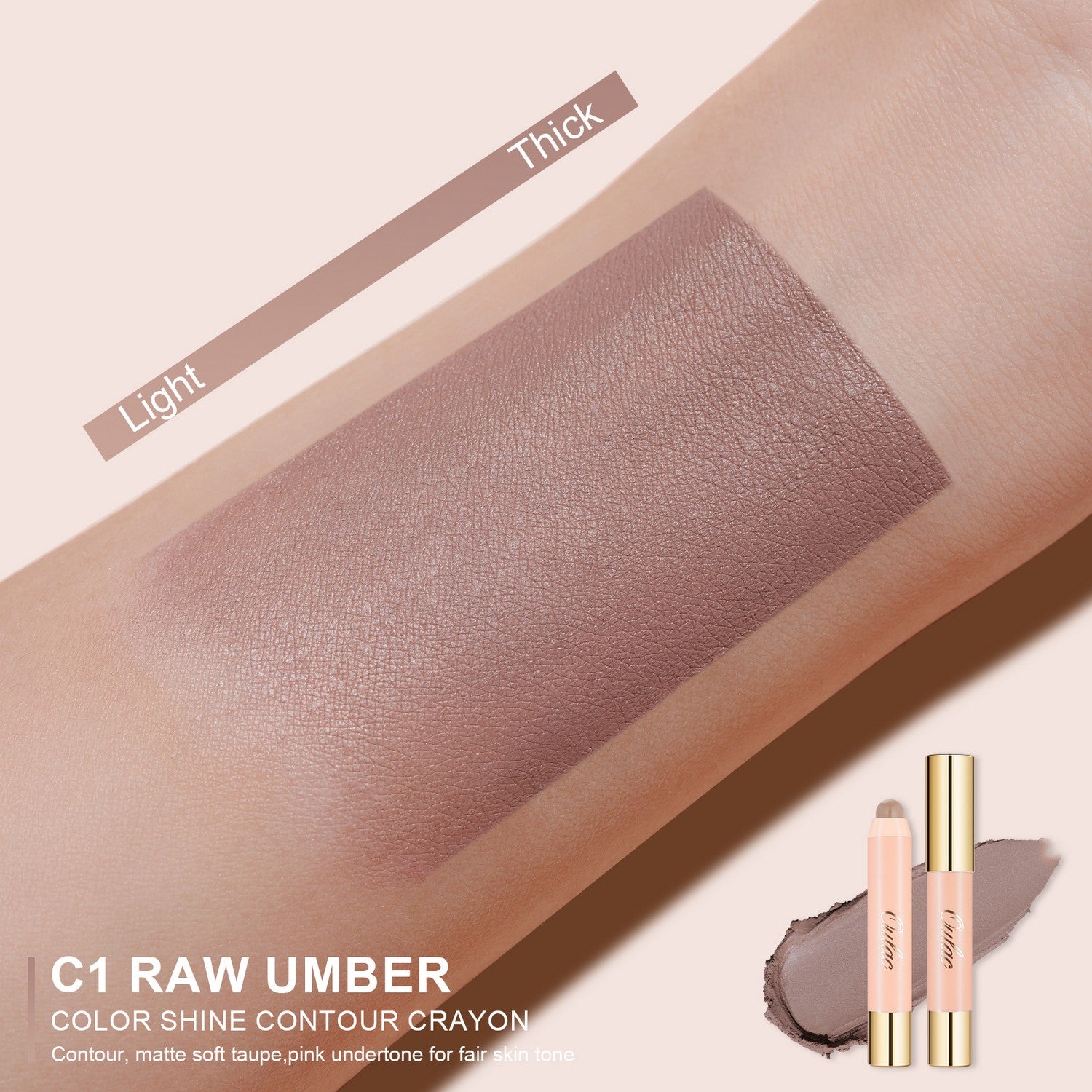 Contour Crayon | C1 Raw Umber