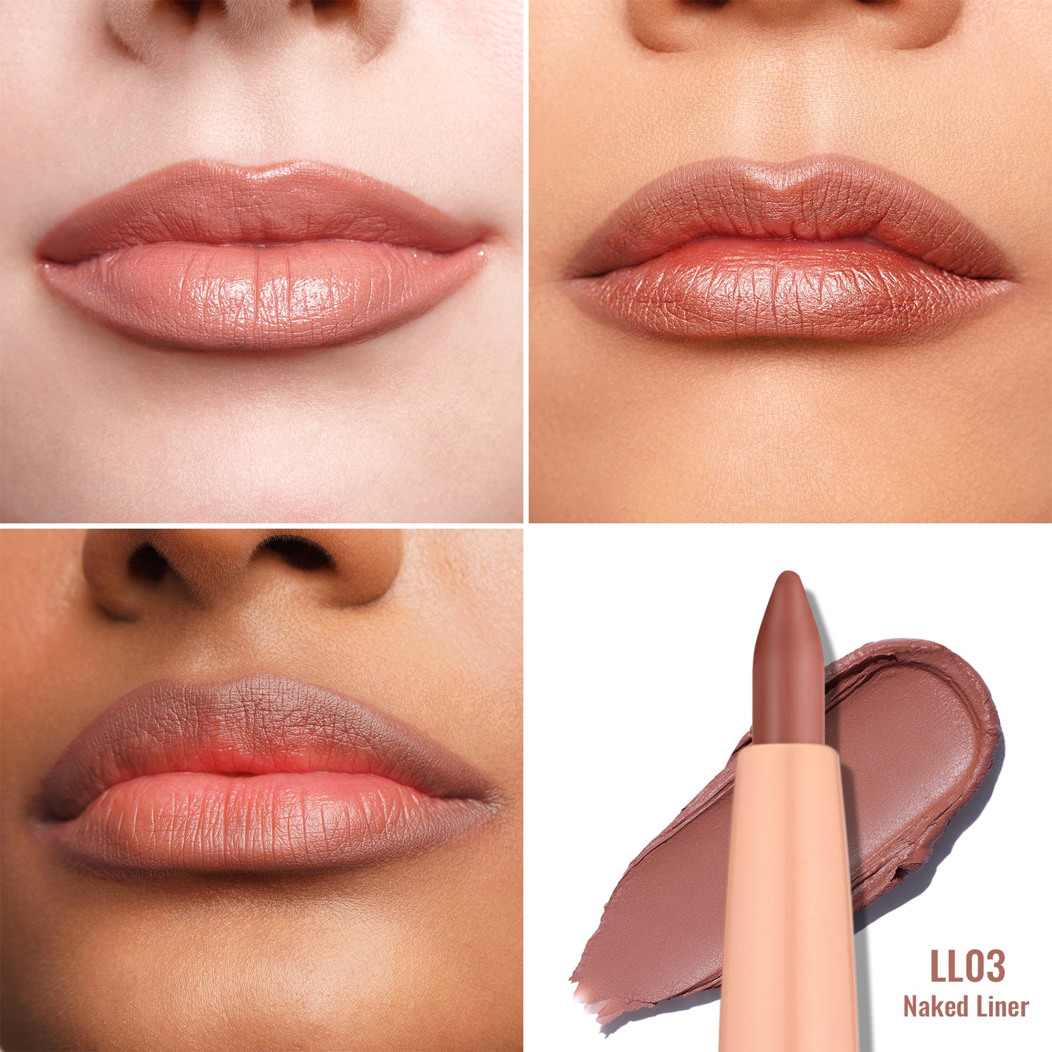 Glow Glamour Lip Liner | LL 03 Naked Liner