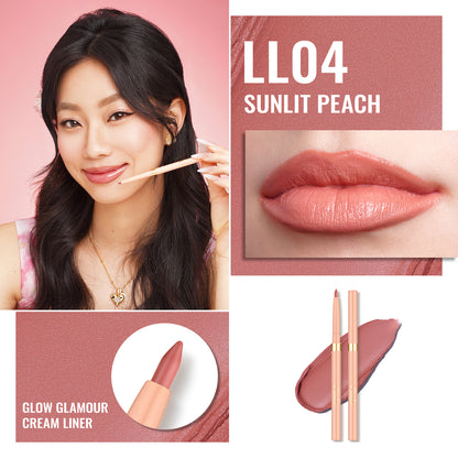 Glow Glamour Lip Liner | LL 04 Sunlit Peach