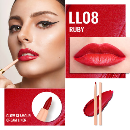 Glow Glamour Lip Liner | LL08 Ruby