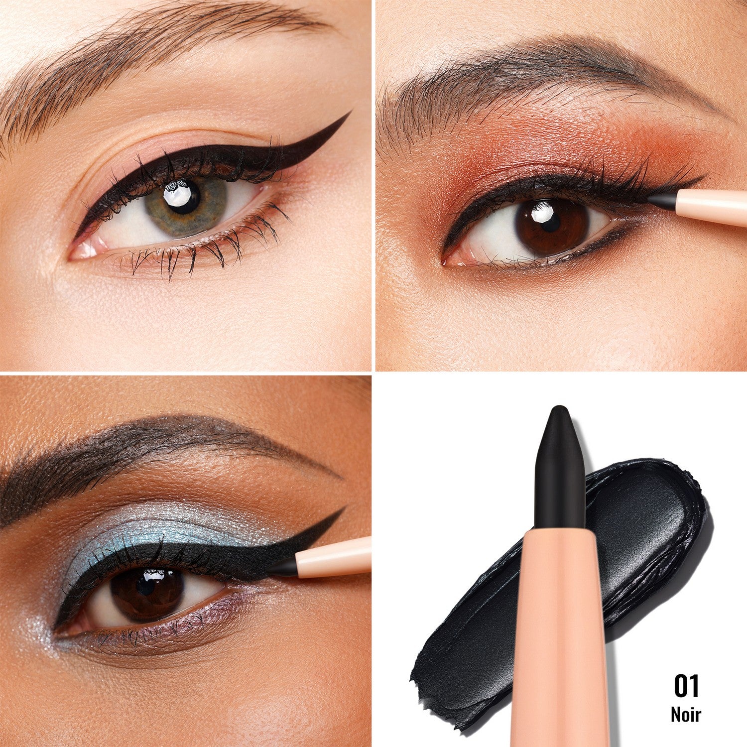 Glow Glamour Eyeliner | 01 Noir