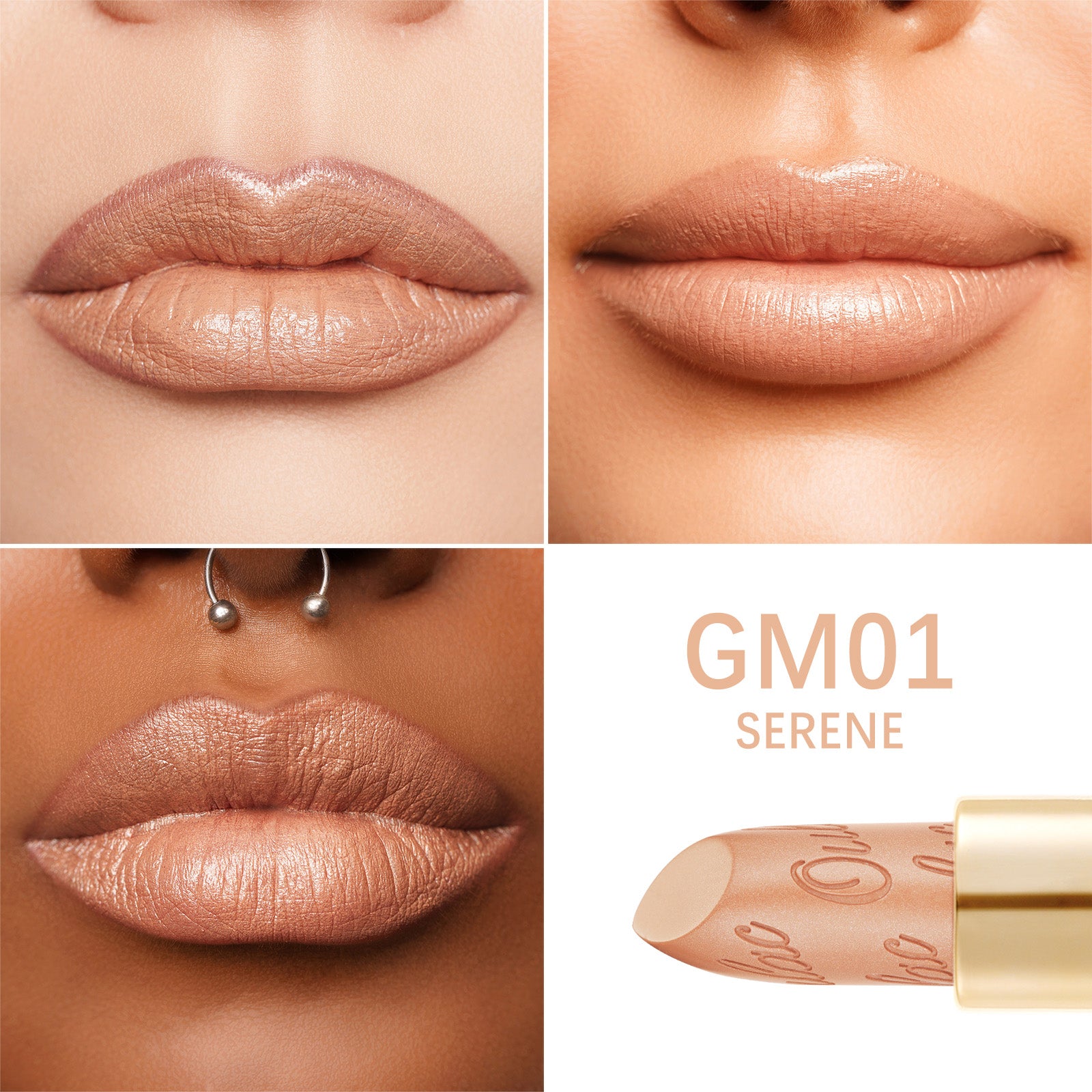 Metallic Shine Lipstick | GM01 Serene