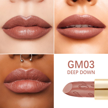 Metallic Shine Lipstick | GM03 Deep down