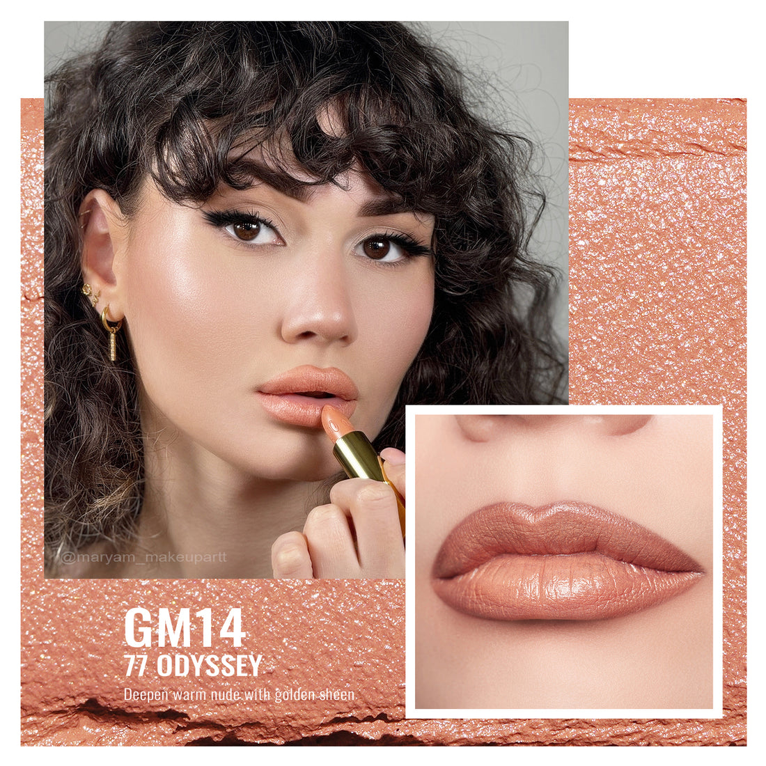 Metallic Shine Lipstick | GM14 77 Odyssey