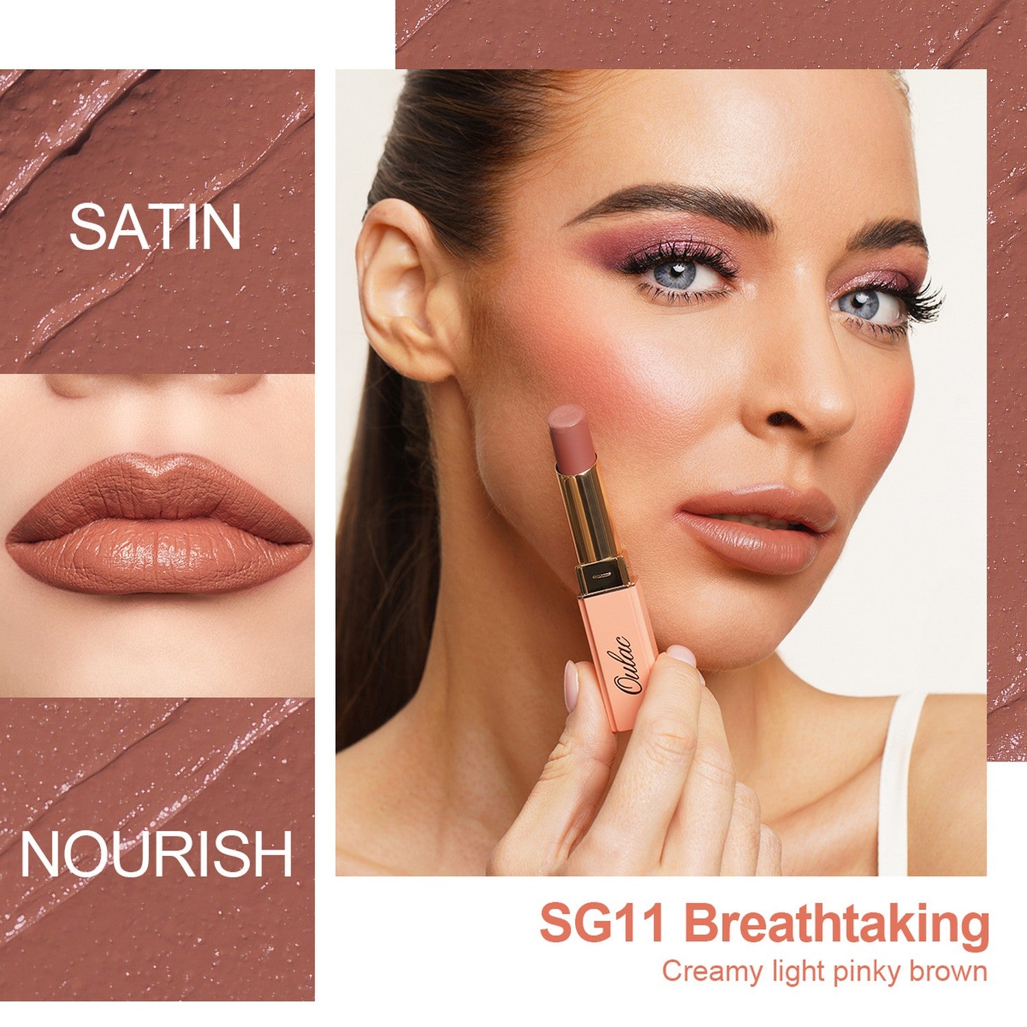 Sensual Glow Lipstick | SG11 Breathtaking