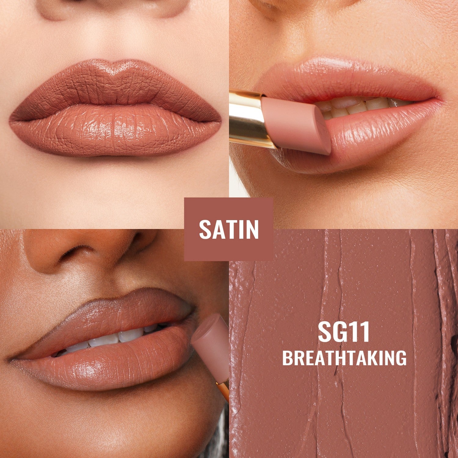 Sensual Glow Lipstick | SG11 Breathtaking